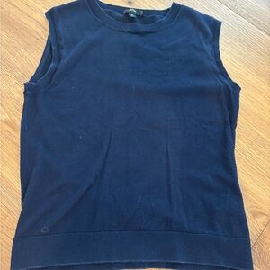 J. Crew Dark Blue Tank Top